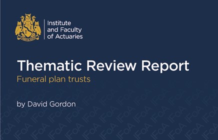 Thematic Review Report: Funeral Plan Trusts