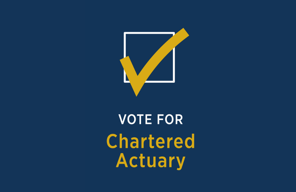 Chartered Actuary Vote