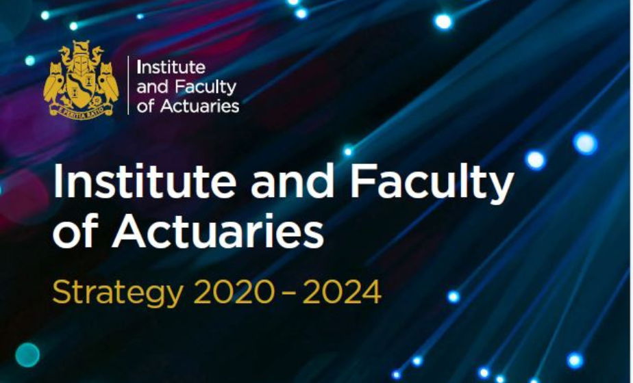 IFoA Strategy 2020 to 2024 Cover