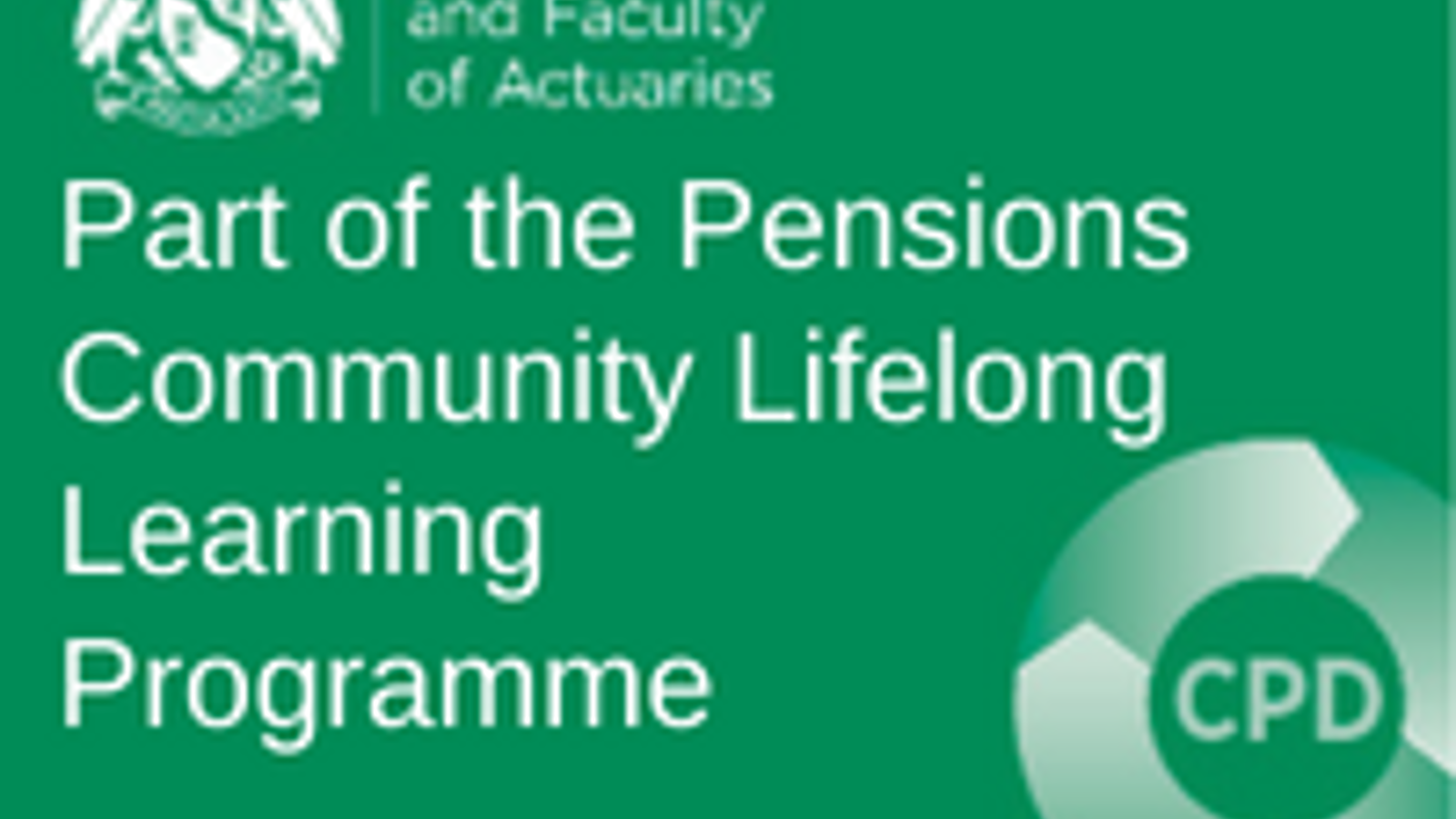 Pensions Community Lifelong Learning Programme