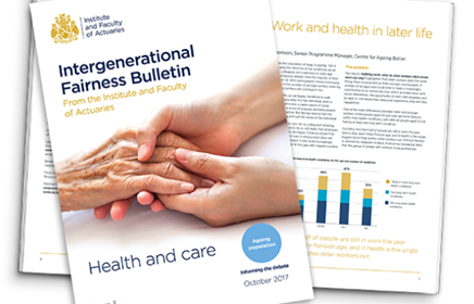 Intergenerational Fairness Bulletin - Health and Care	