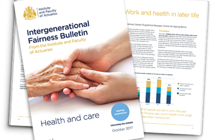 Intergenerational Fairness Bulletin - Health and Care	