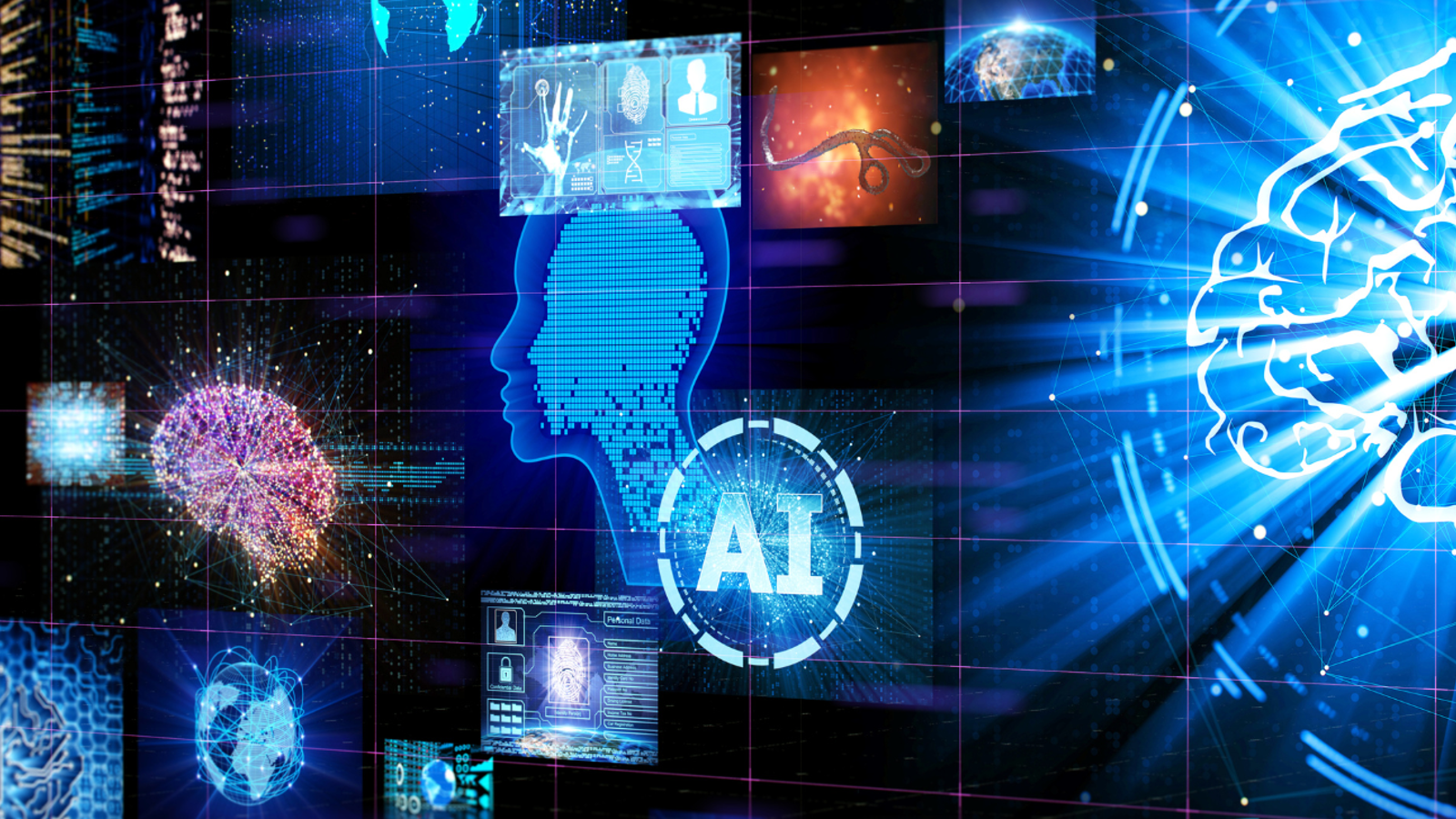 Illustration of the various impact AI can have