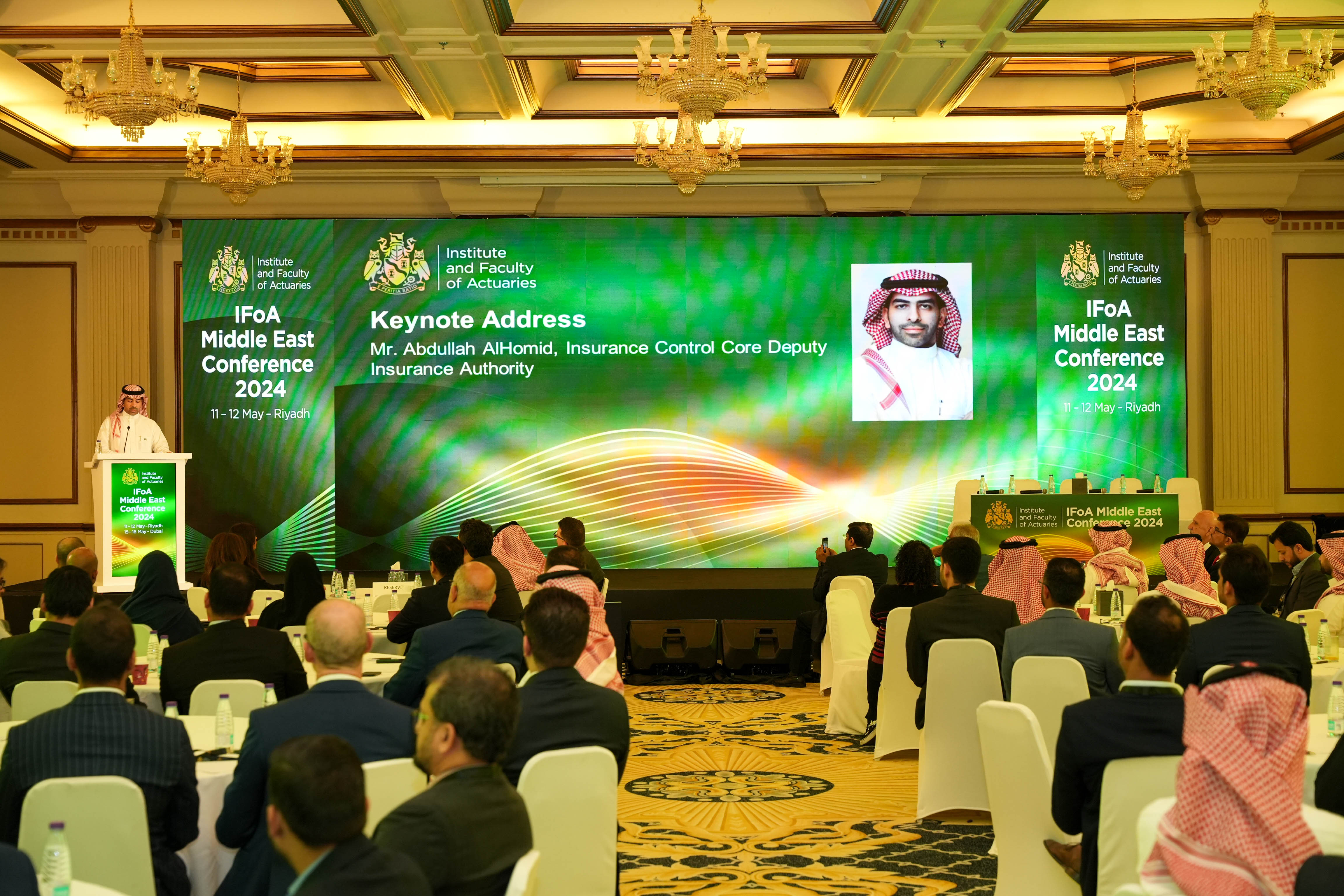 IFoA Middle East Conference 2024 keynote in Riyadh