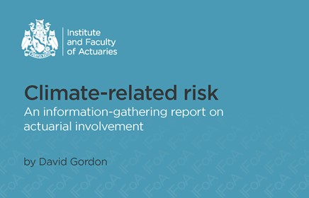 Climate-related risk report