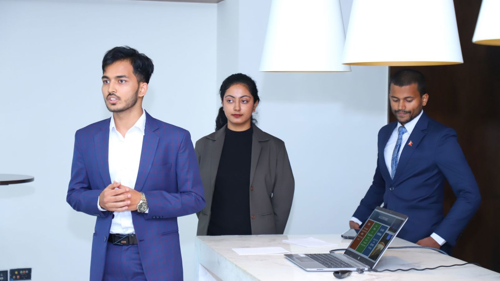 Actuarial Innovation Challenge 2024 contestants presenting