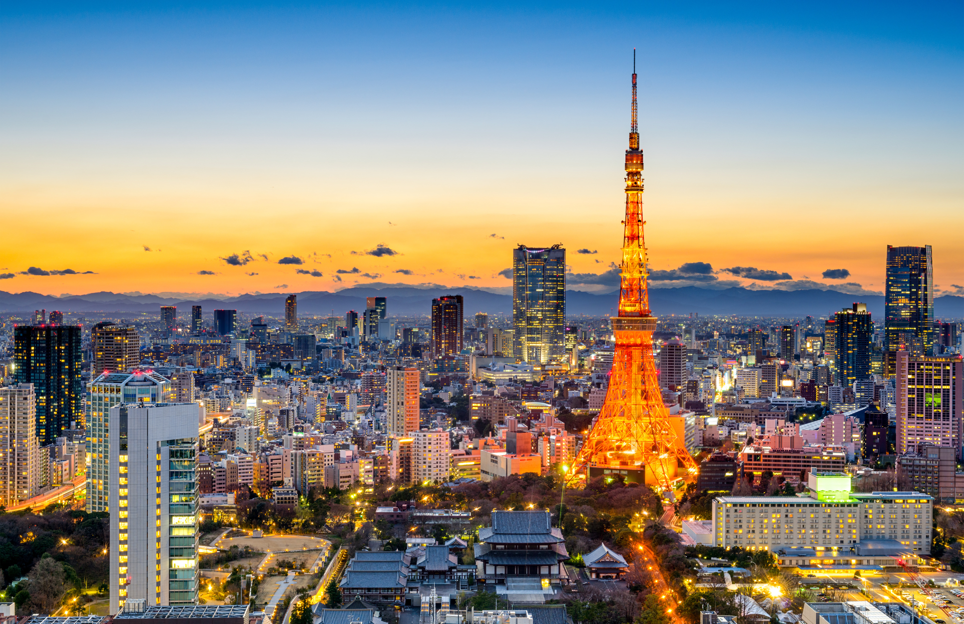 Tokyo Skyline 1930 X 1250