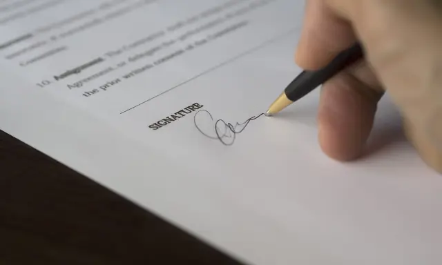 Paper signing#